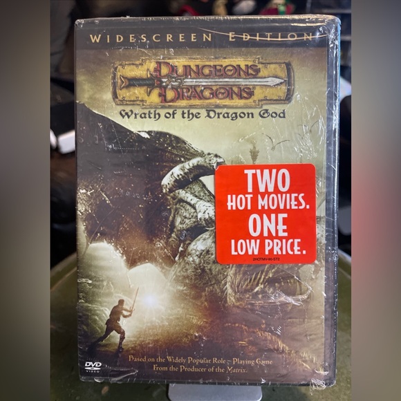 Dungeons & Dragons + Dungeons & Dragons Wrath of the Dragon God 🐲2 DVD SET NIB - Picture 3 of 8